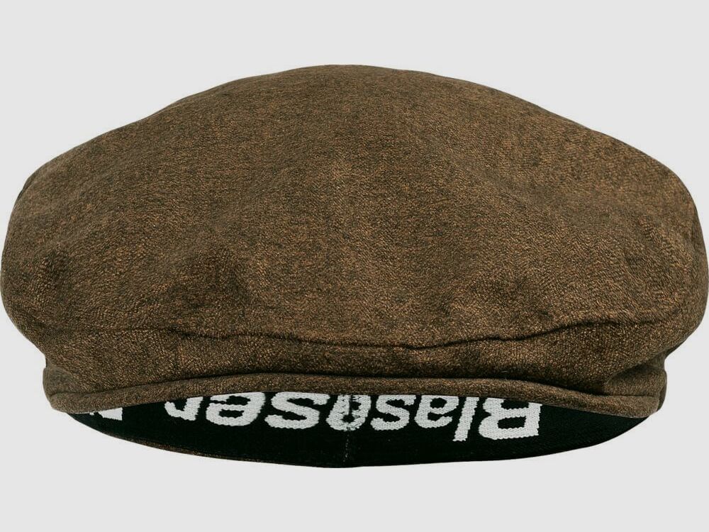 Berretto vintage Blaser a scorrimento marrone scuro mélange