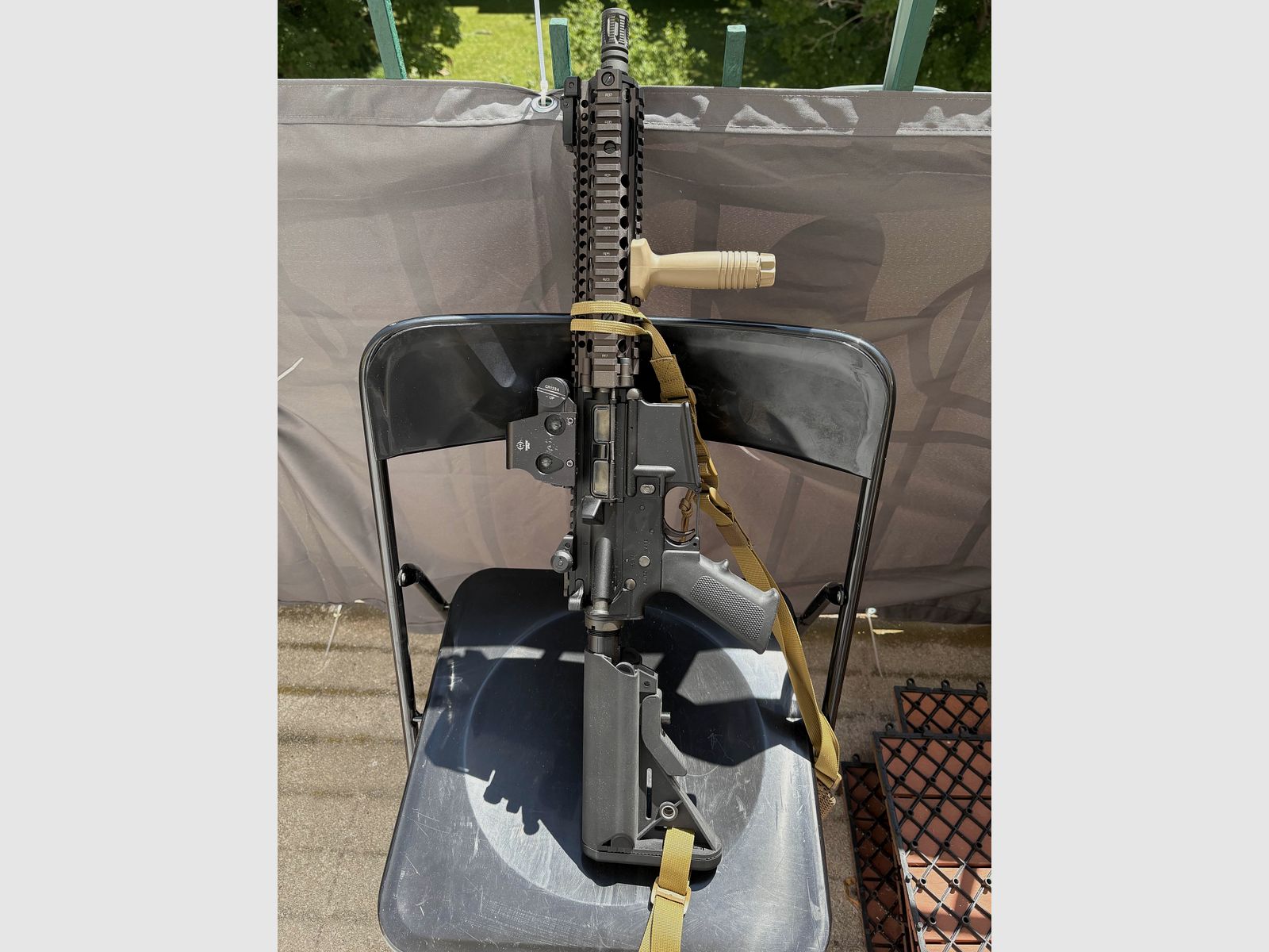 GHK x Colt/Daniel Defense M4 MK. 18 Mod. 1 GBBR inkl. 5  M4 Gas Magazin (Gen.2)