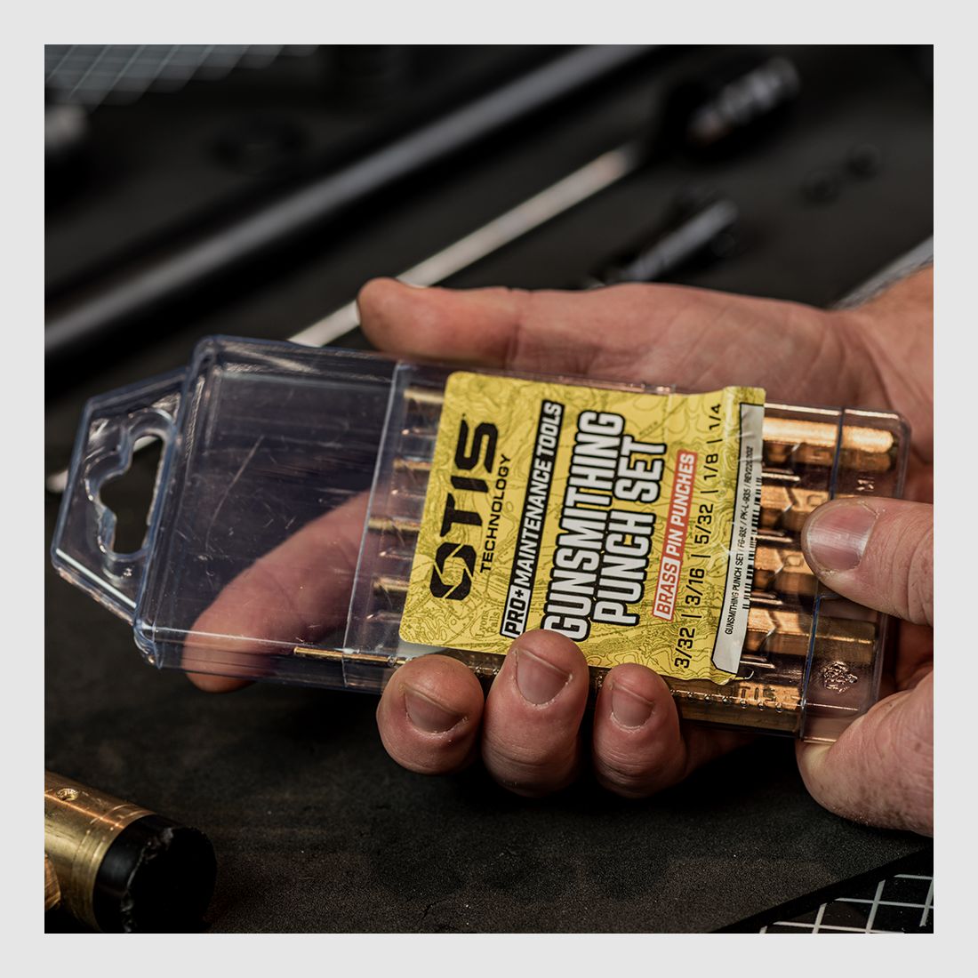 Otis Pro+ tige de nettoyage 5 pièces (laiton)