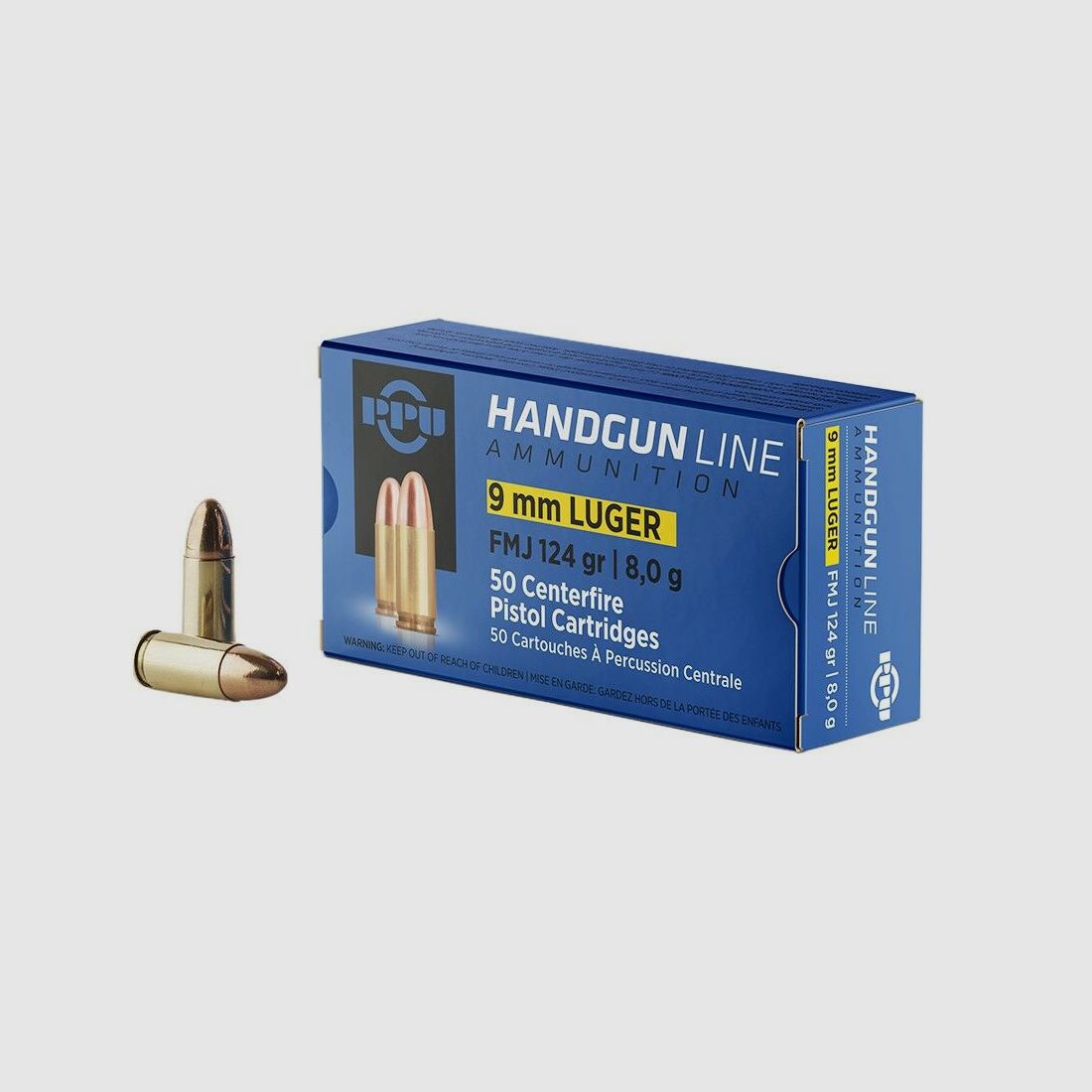 PPU Prvi Partizan 9mm Luger 124grs FMJ