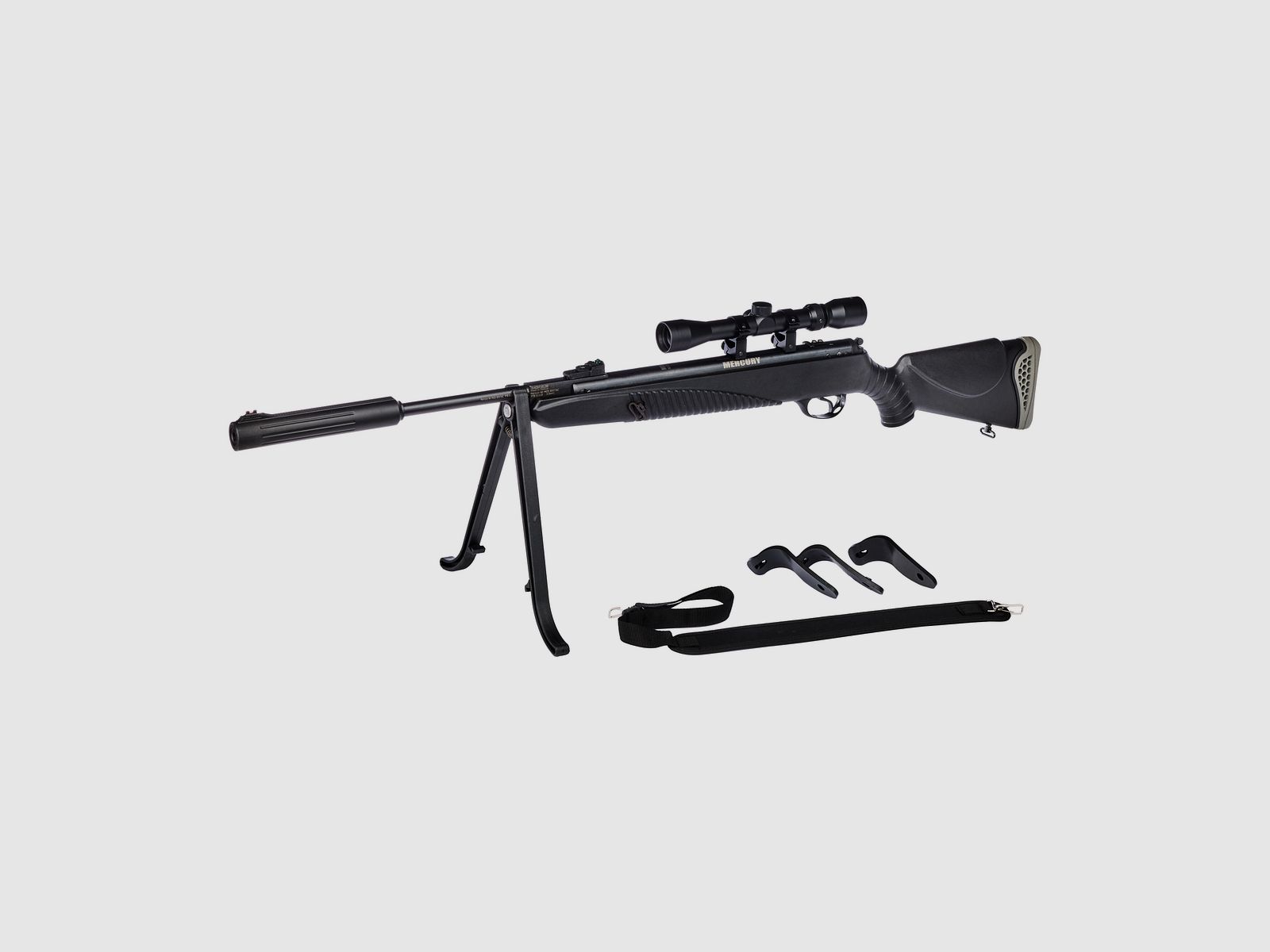 Mercury air Luftgewehr 85 XTac Set, Kal. 4,50