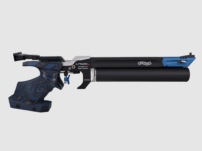Carl-Walther LP500 EXPERT XP Blue Angel Griff Gr. S rechts Luftpistole Match, Bild 1 von 6