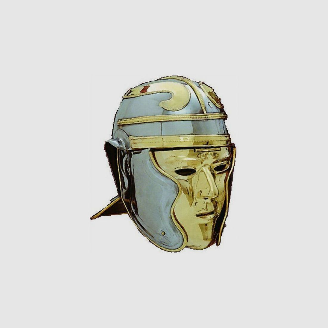 Römerhelm Kavallerie mit Gesichtsschutz