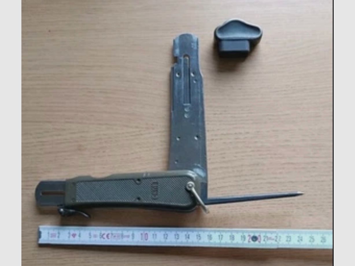 Fallschirmjäger, Kapp Messer der deutschen Bundeswehr, für deutsche Kunden, nur der Griff erhältlich