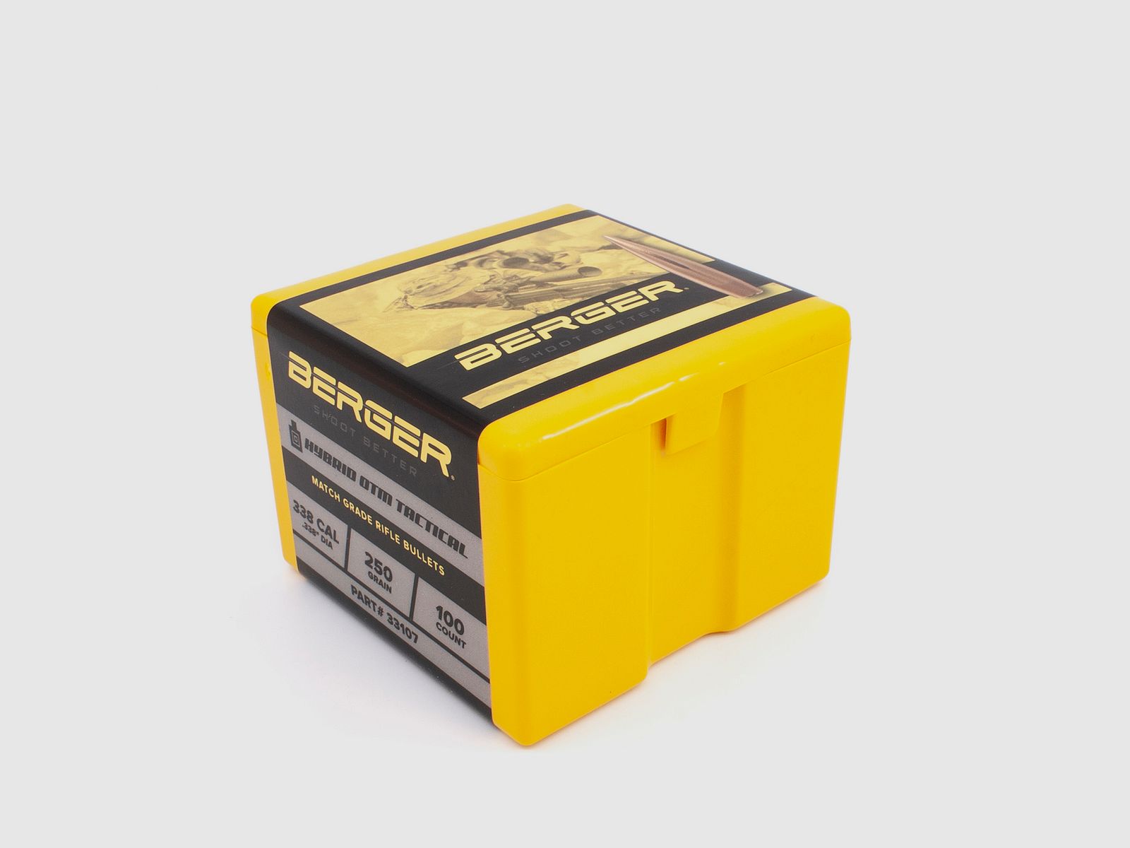 Berger Geschoss .338 Hybrid OTM Tactical 250GR 100 Stück