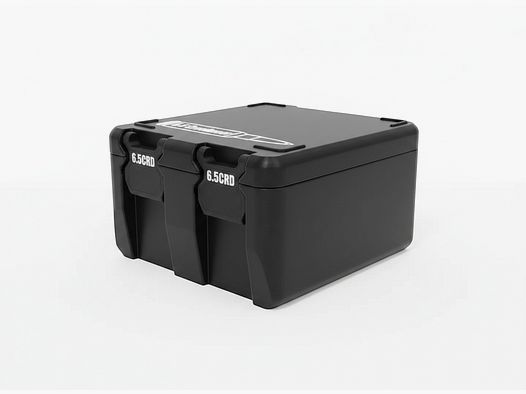 Filamelt ammunition box / 6.5 Creedmoor / 'folding / locking lid' / cartridge box, ammo box