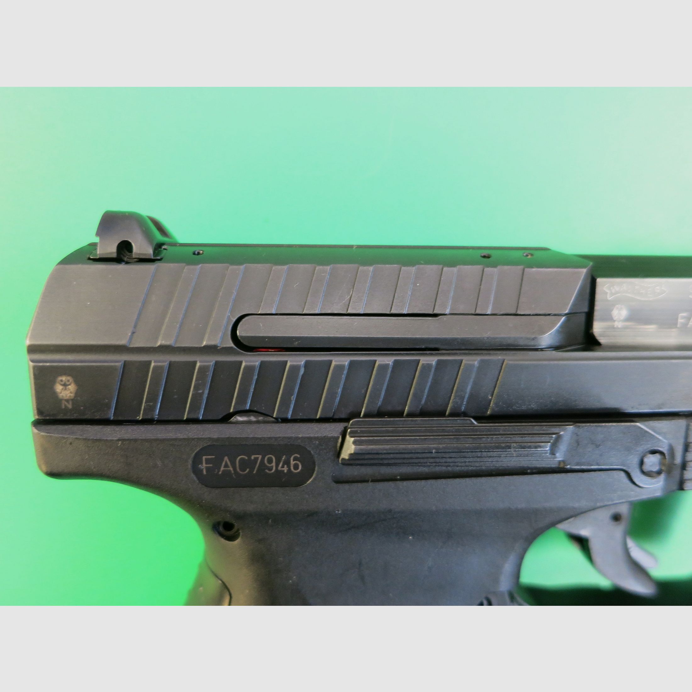 „Polizeipistole“ Walther P99, 9 mm Luger, Komplett-Set Bayern Polizei BYP, James Bond       #26