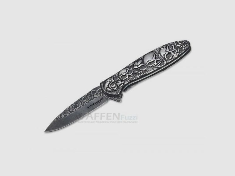 Dia de Los Muertos - Einhandmesser mit Federöffner