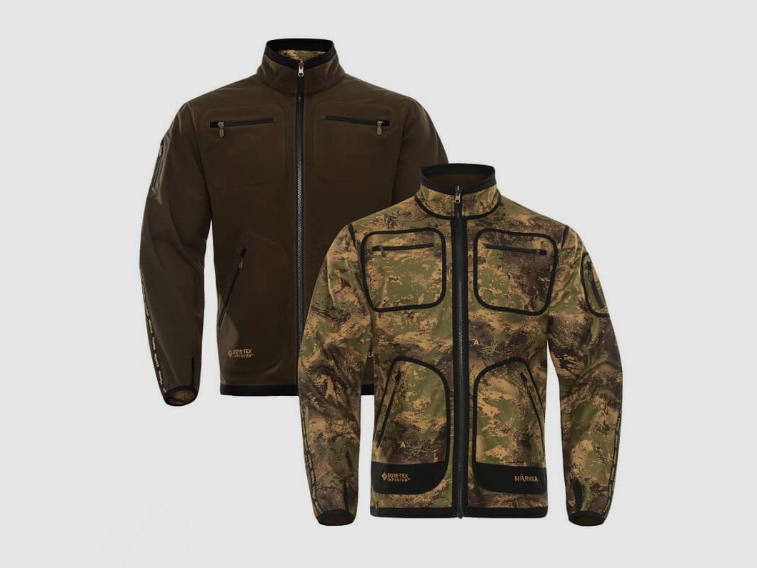 Härkila Kamko Wende-Fleecejacke camouflage - Limited Edition