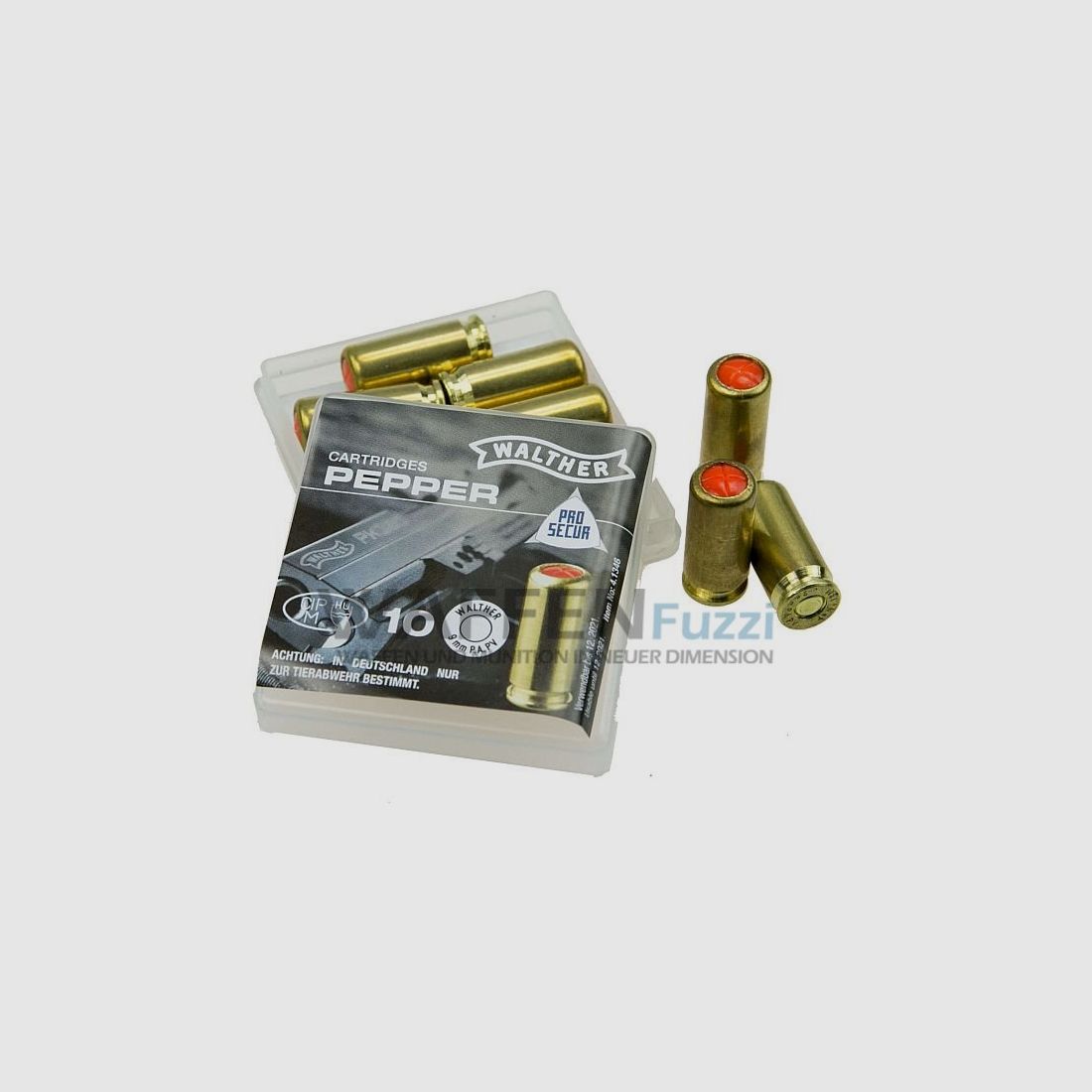 Walther Pfeffermunition 9 mm für Pistolen
