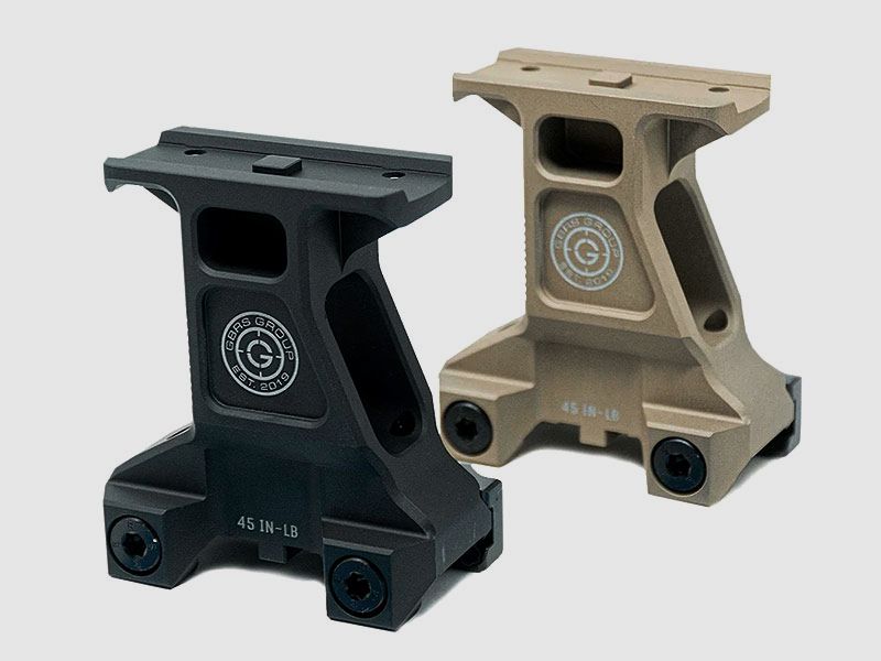 GBRS Riser-Mount LERNA Schwarz, für Aimpoint Micro Footprint