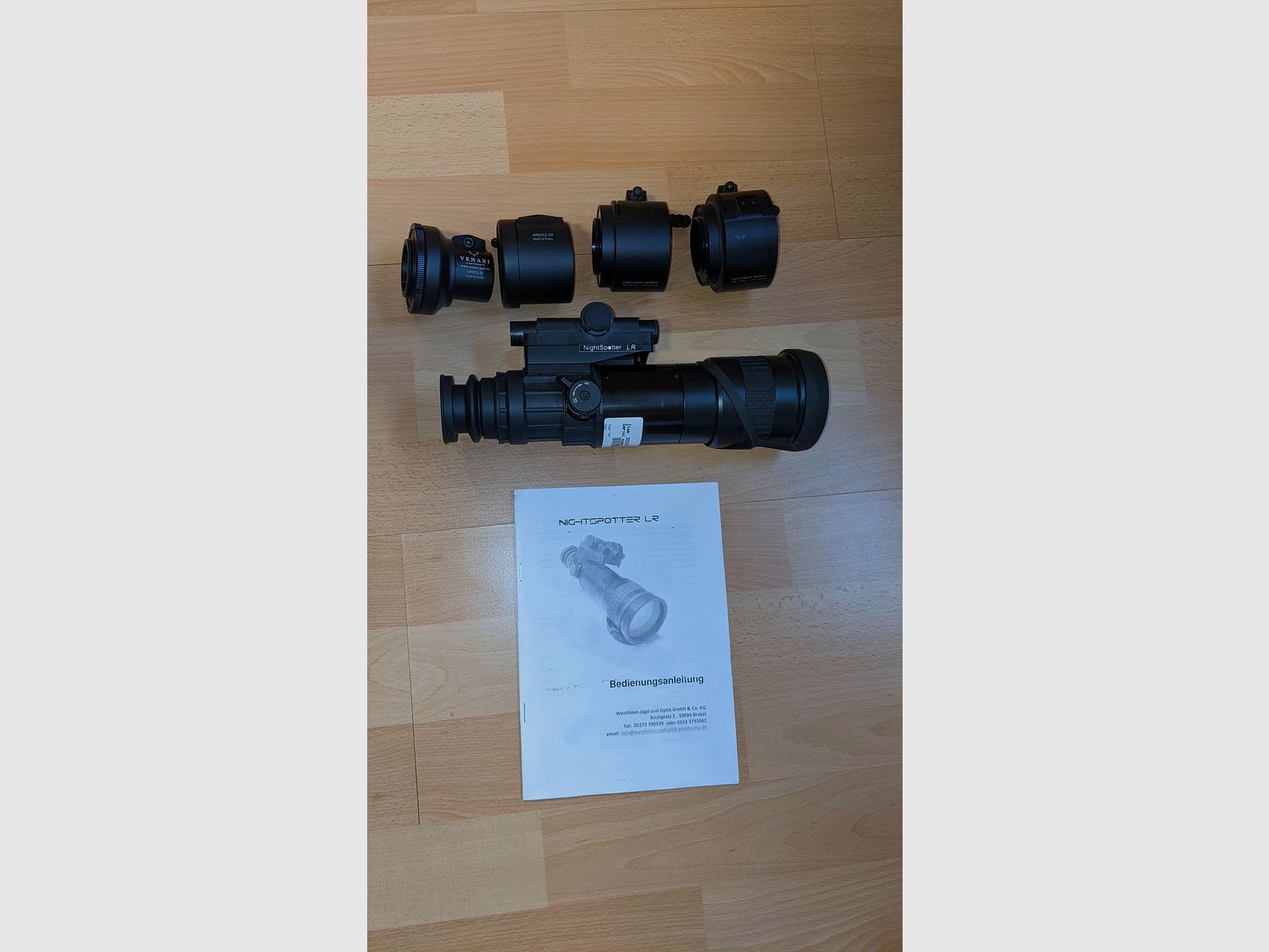 Nightspotter LR Gen 2+ Photonis w tym akcesoria