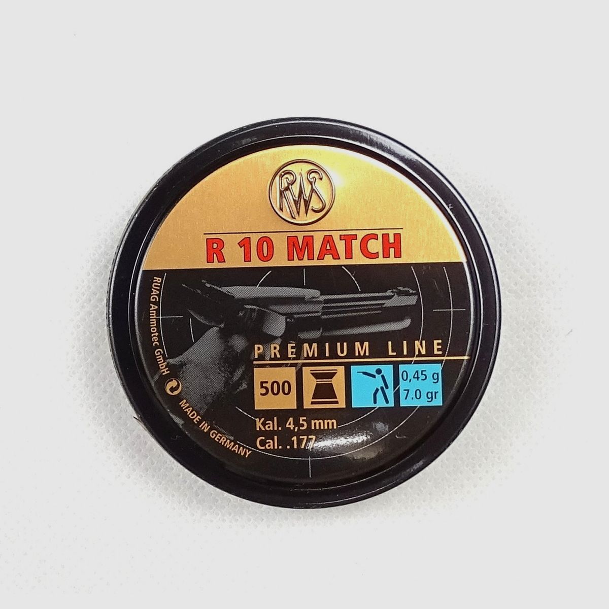 RWS R10 LP Match diameter 4.49 - 1 stick (5000 pieces)