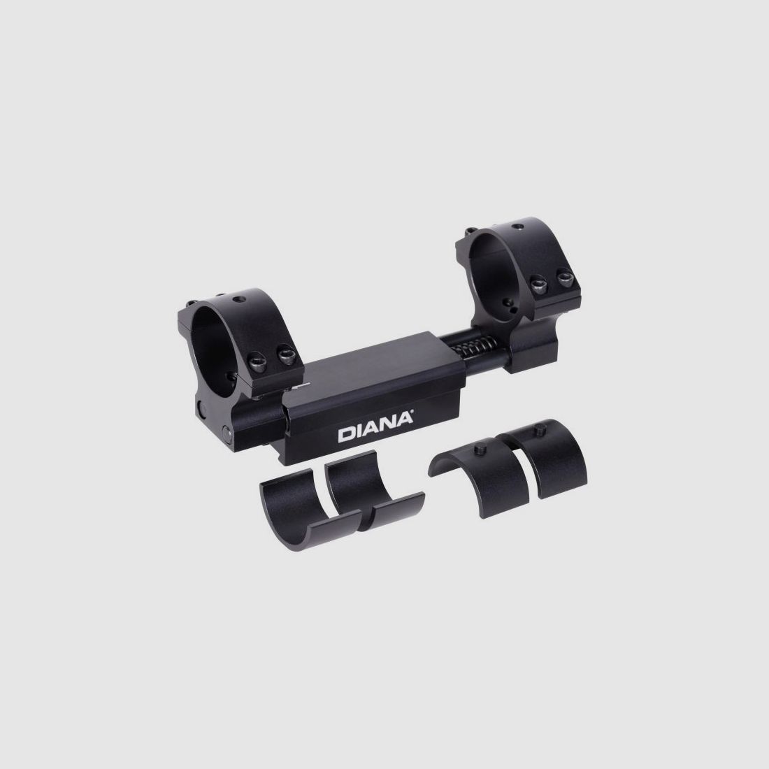 Diana ZF-Montage ZERO RECOIL - 25.4&30mm ring on 11mm rail.