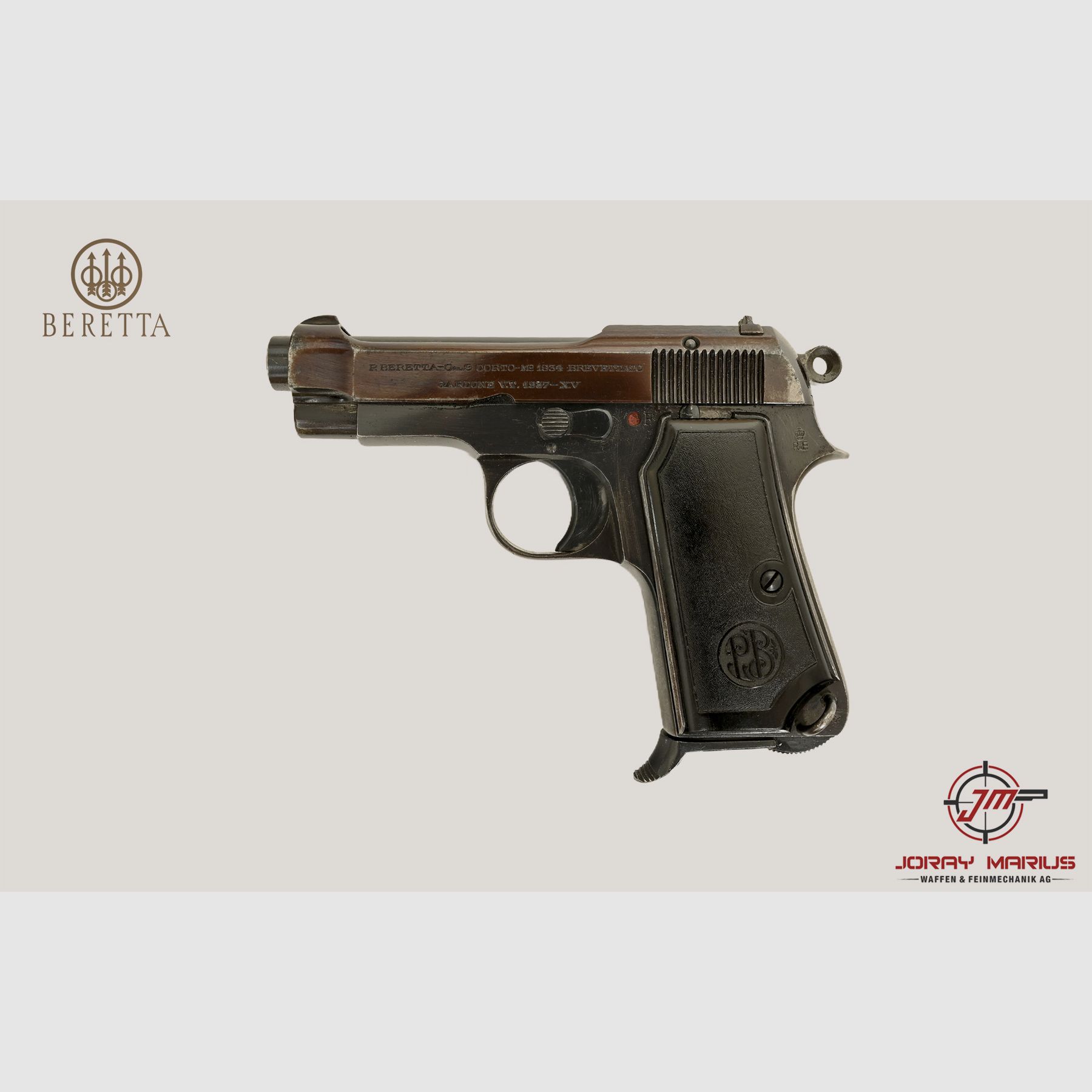 Beretta Mod. 1934 9mm Kurz JG1937, immagine 2 di 2