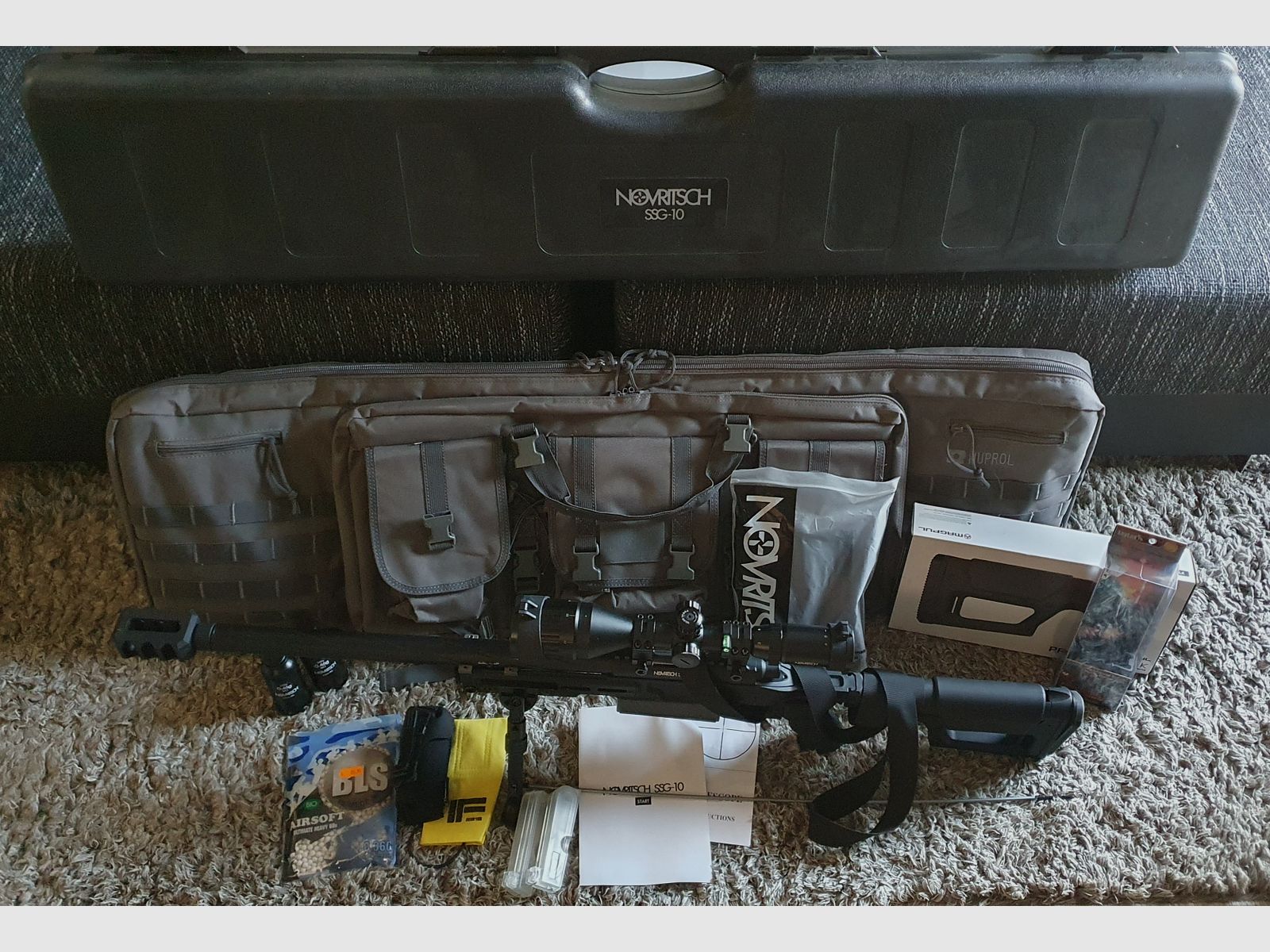 Novritsch SSG10 A3 inkl zubehör