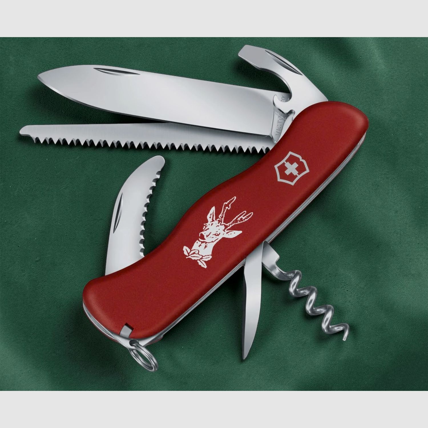 Victorinox Original Schweizer-Messer Hunter rot