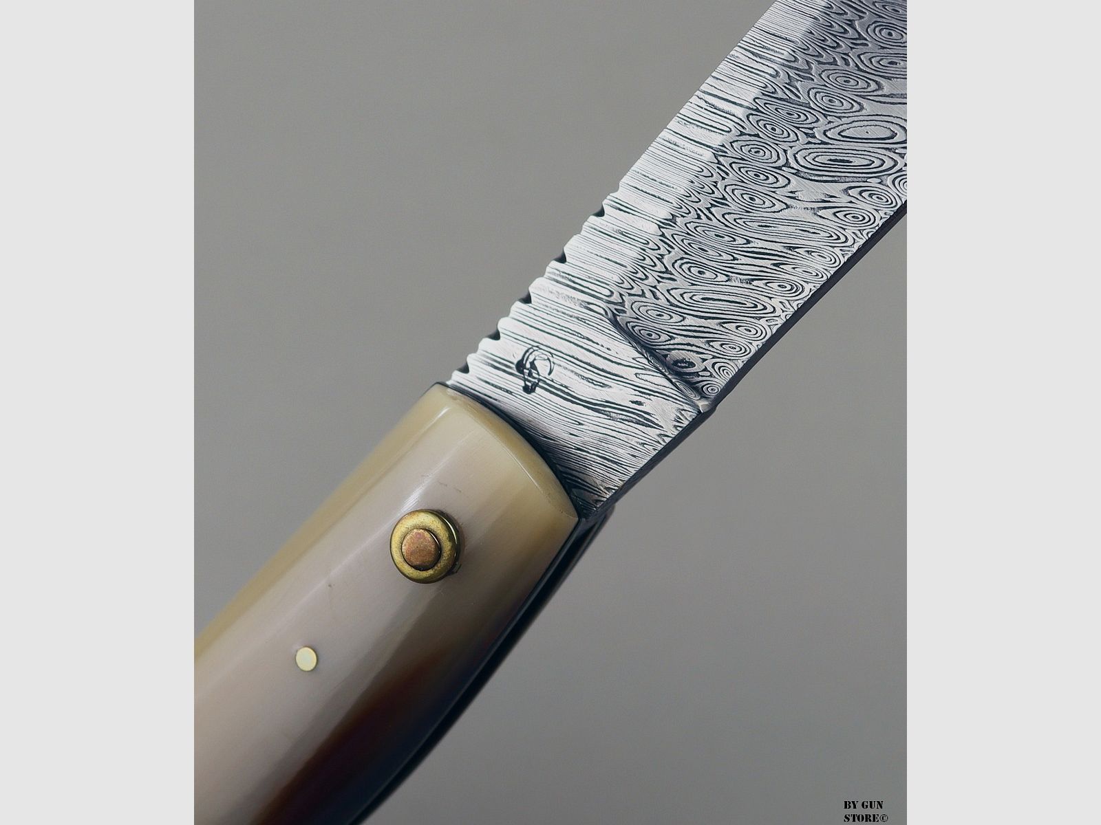 Messer Sandro Mariani mod. Rasolino Siciliano Klinge Damaszener 20 cm., Bild 6 von 7