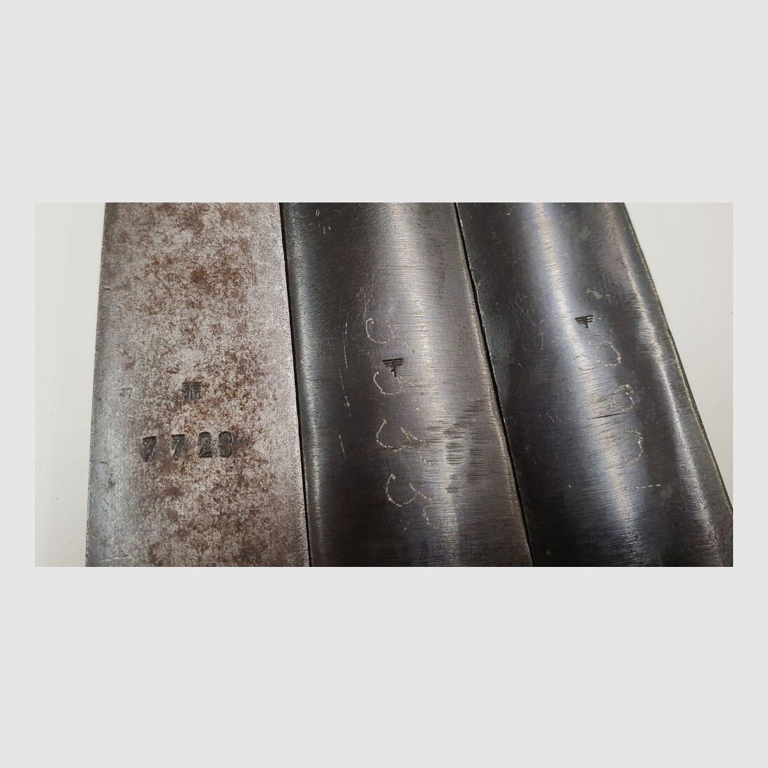 Mauser steel version Wehrmacht WWII for MAUSER K98 with acceptance stamp