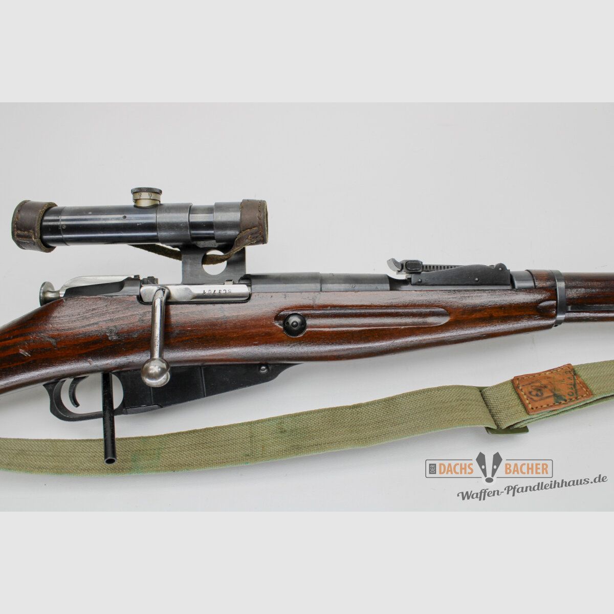 Rep. Büchse Mosin Nagant 91/30 Hungary von 1953 Kal. 7,62x54R mit Zielfernrohr