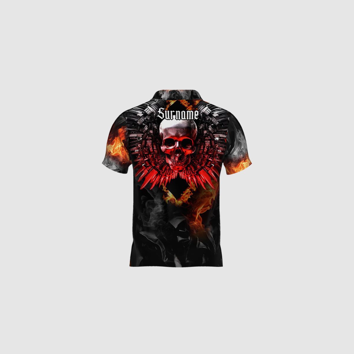 DED Death Skull T-Shirt, Größe: XXL, Benutzerdefinierter Name: Kein Name, Kleidungstyp: Damen, Bild 3 von 3