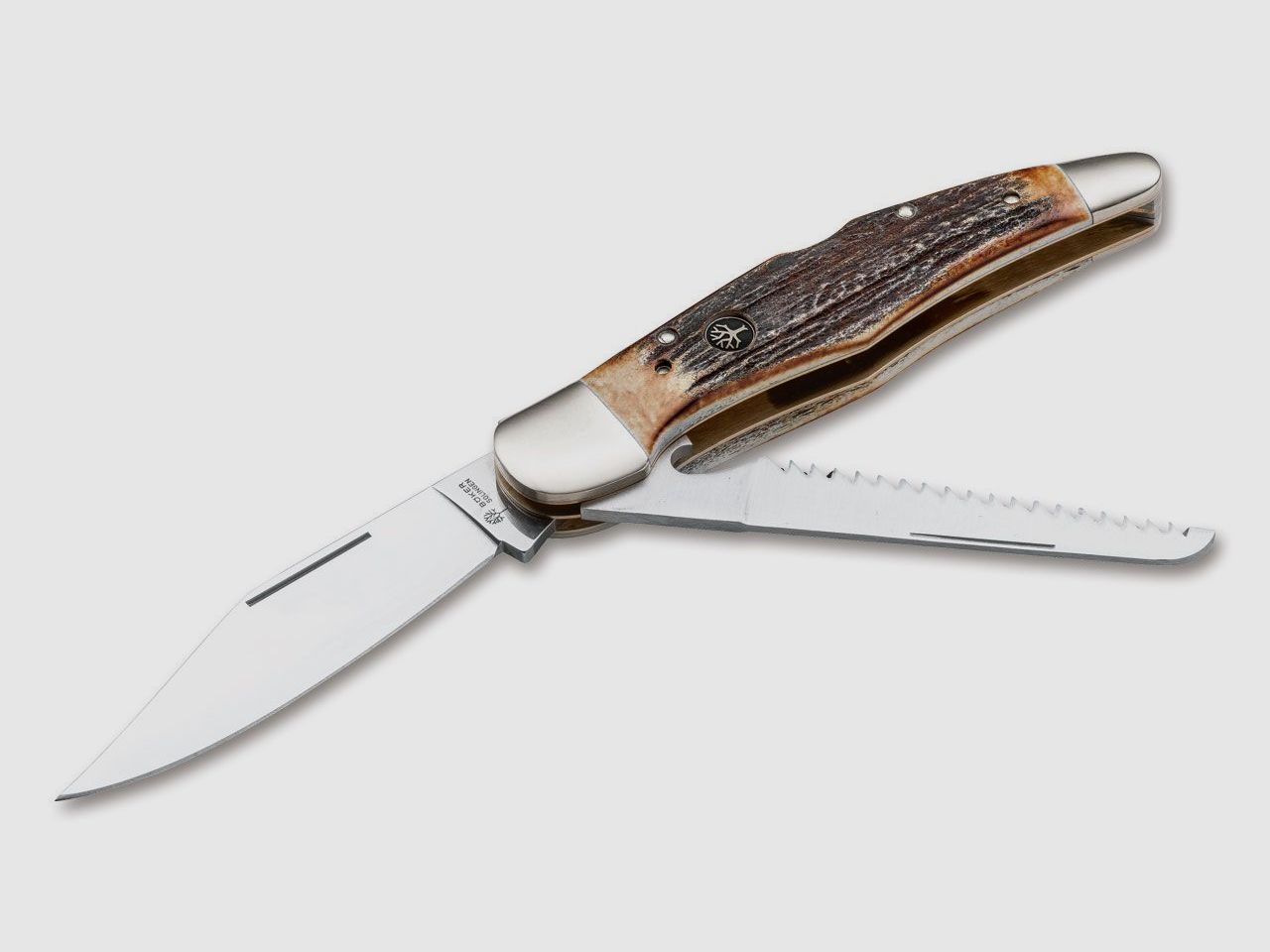 BKER JAGDMESSER DUO Taschenmesser mit Sge