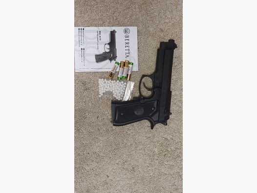 Pistolet à air comprimé électrique Beretta M92 FS 6 mm BB (P14)