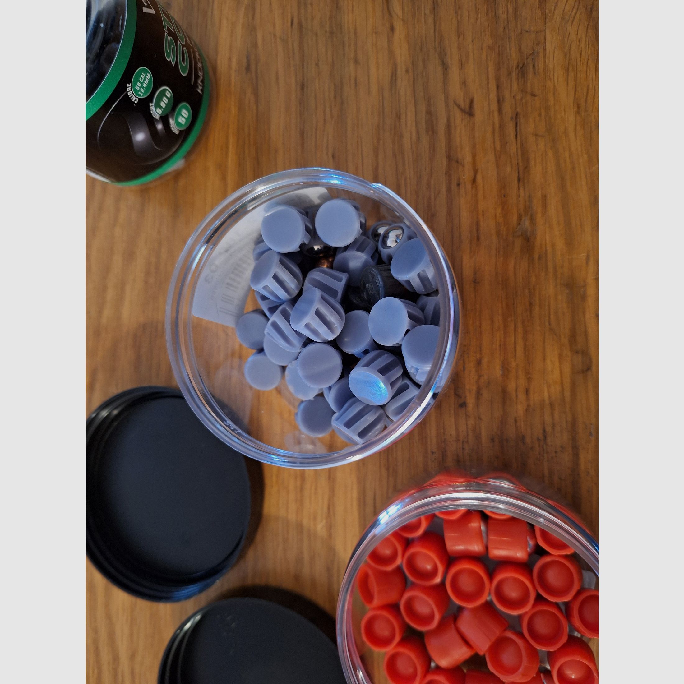 Zestaw gigantyczny dla HDR 50 CO2 rewolweru, trzy magazynki, różne pociski, kartusze CO2