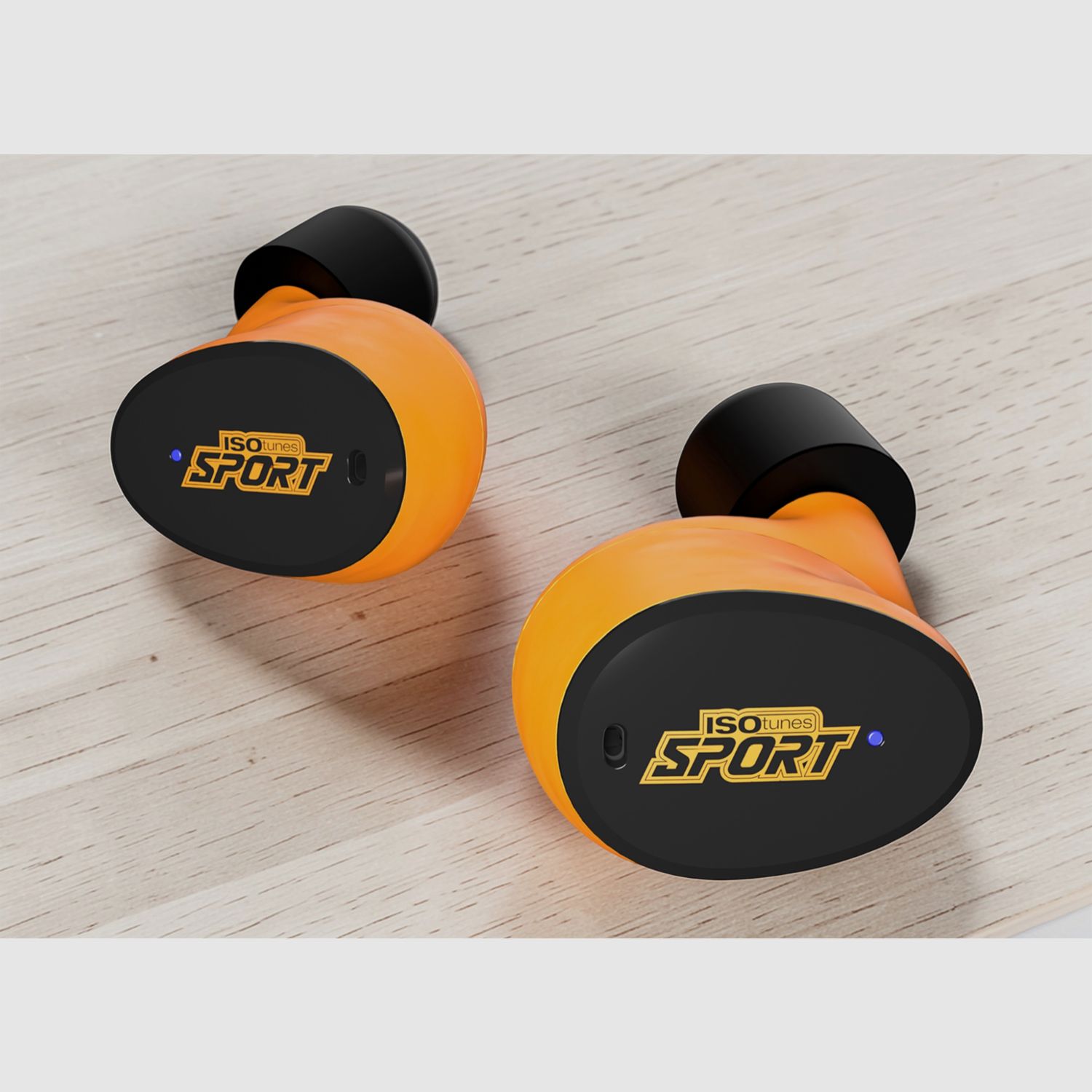 ISOTUNES Caliber In-Ear Hearing Protection Orange