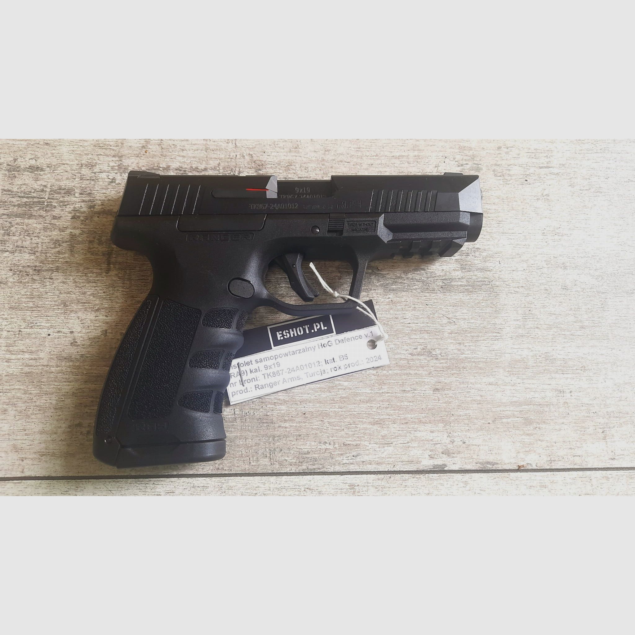 HoG Defence v.1 (RA9) Pistola cal. 9x19, immagine 26 di 30