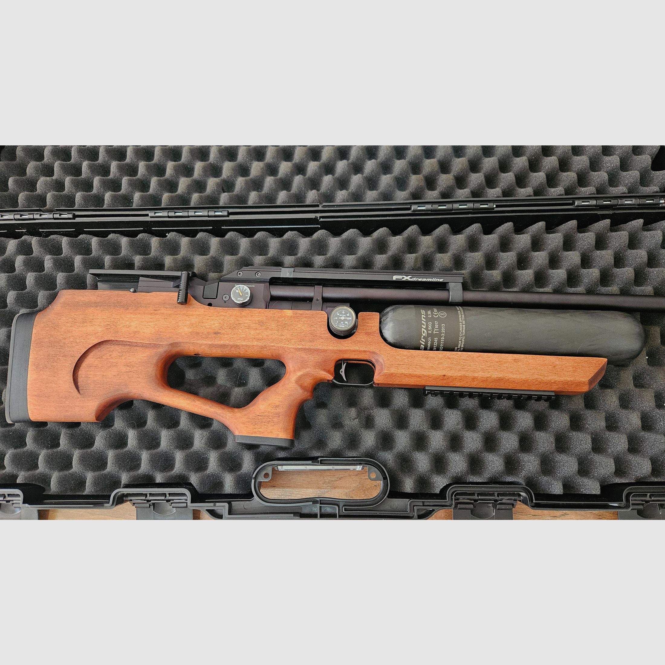 Holzschaft für FX Dreamline Bullpup mit Umbausatz auf Bottle