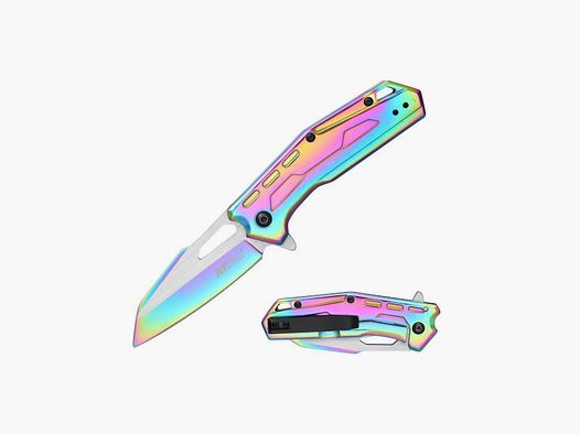 MTech Prism Fang Rainbow Taschenmesser