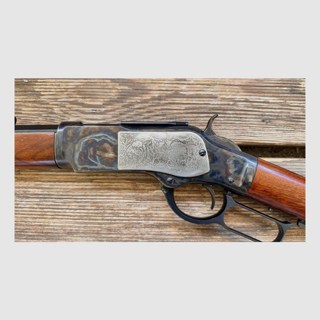 Karabin zachodni Uberti 1873 z ośmiokątną lufą .357Mag