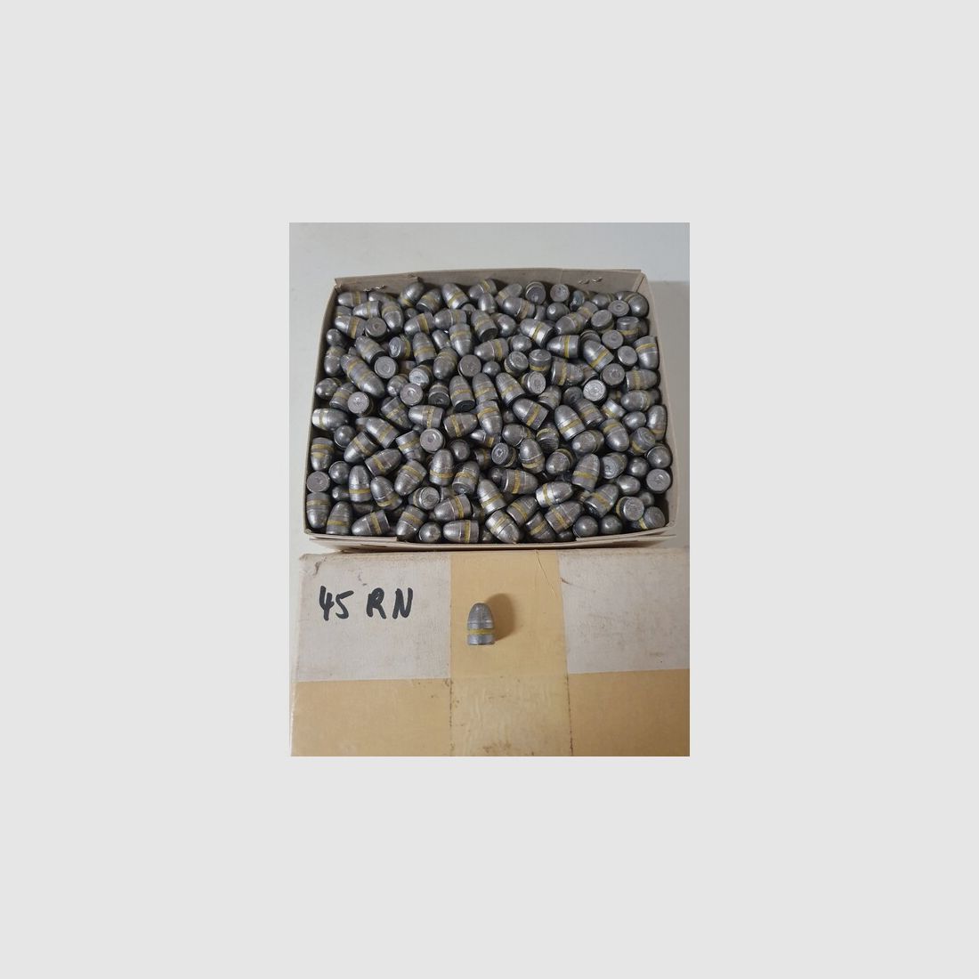 500 Kurzwaffengeschosse Blei Kal. .45 ACP