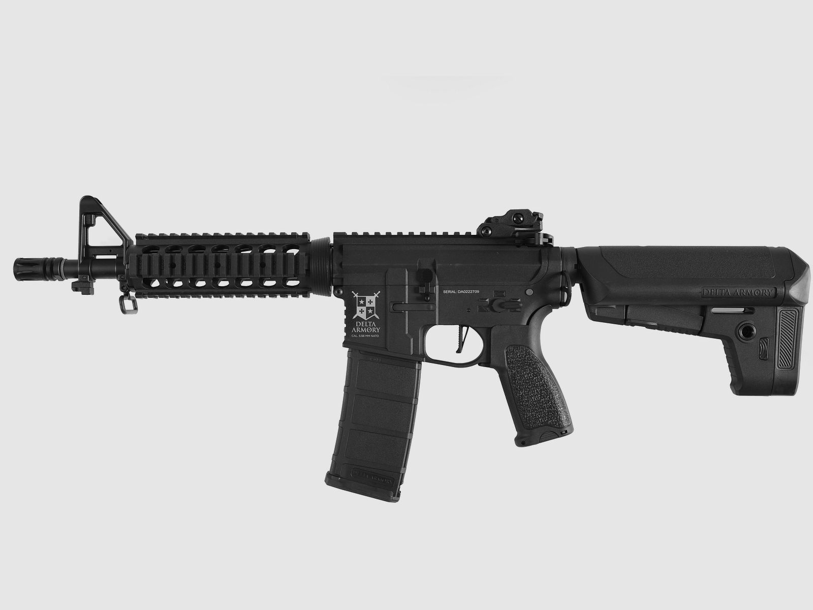 AR15 CQB-R Charlie (Schwarz) max. 0,5J Delta Armory
