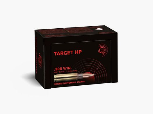GECO .308 Win. TARGET HP 10,9g/168gr