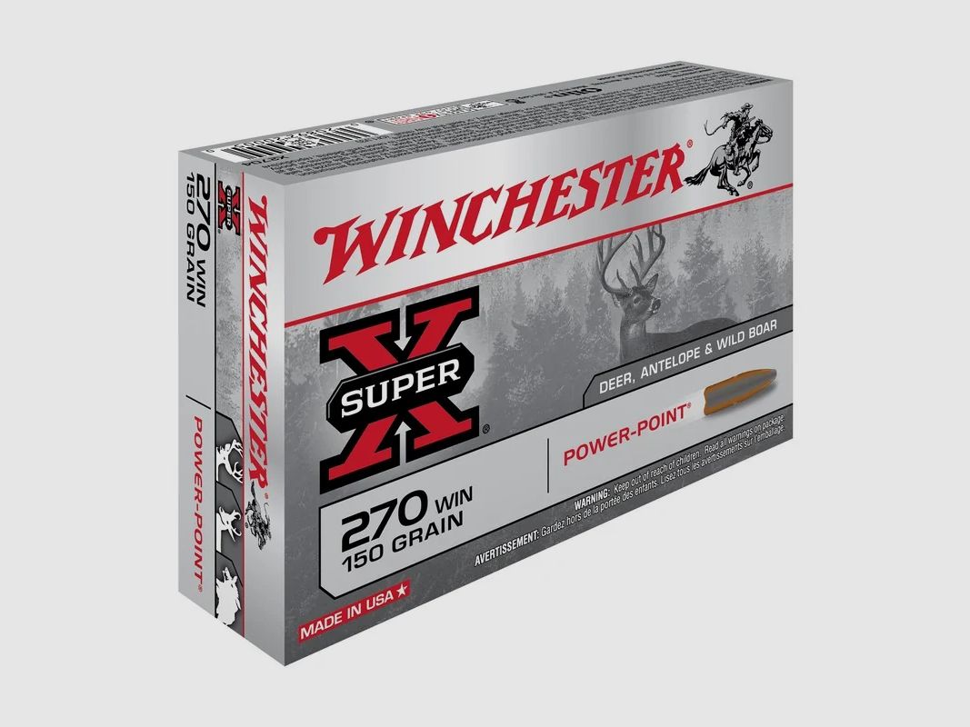 AMUNICJA KULOWA WINCHESTER .270 WIN POWER POINT 150GR