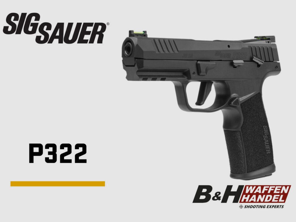 SIG Sauer P322 Kleinkaliber Pistole .22l.f.b. HV KK-Pistole