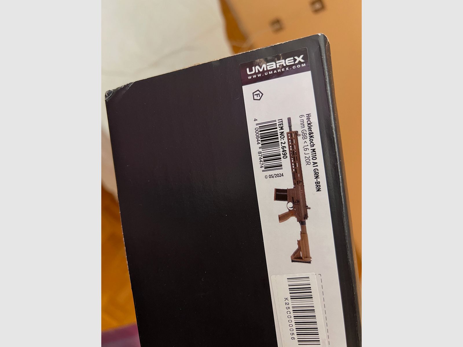 Umarex VFC Heckler & Koch HK M110 A1 Airsoft Vollmetall Gas-Blow-Back 6mm BB grünbraun neu NP 800€