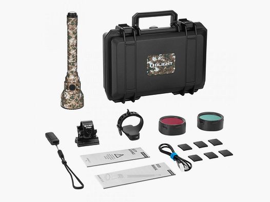 Kit Taschenlampe Javelot Turbo 2 wiederaufladbar OLight 1800 Lumen