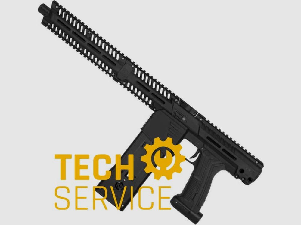 Planet Eclipse EMF100 Techservice / Paintball Markierer Reparaturservice
