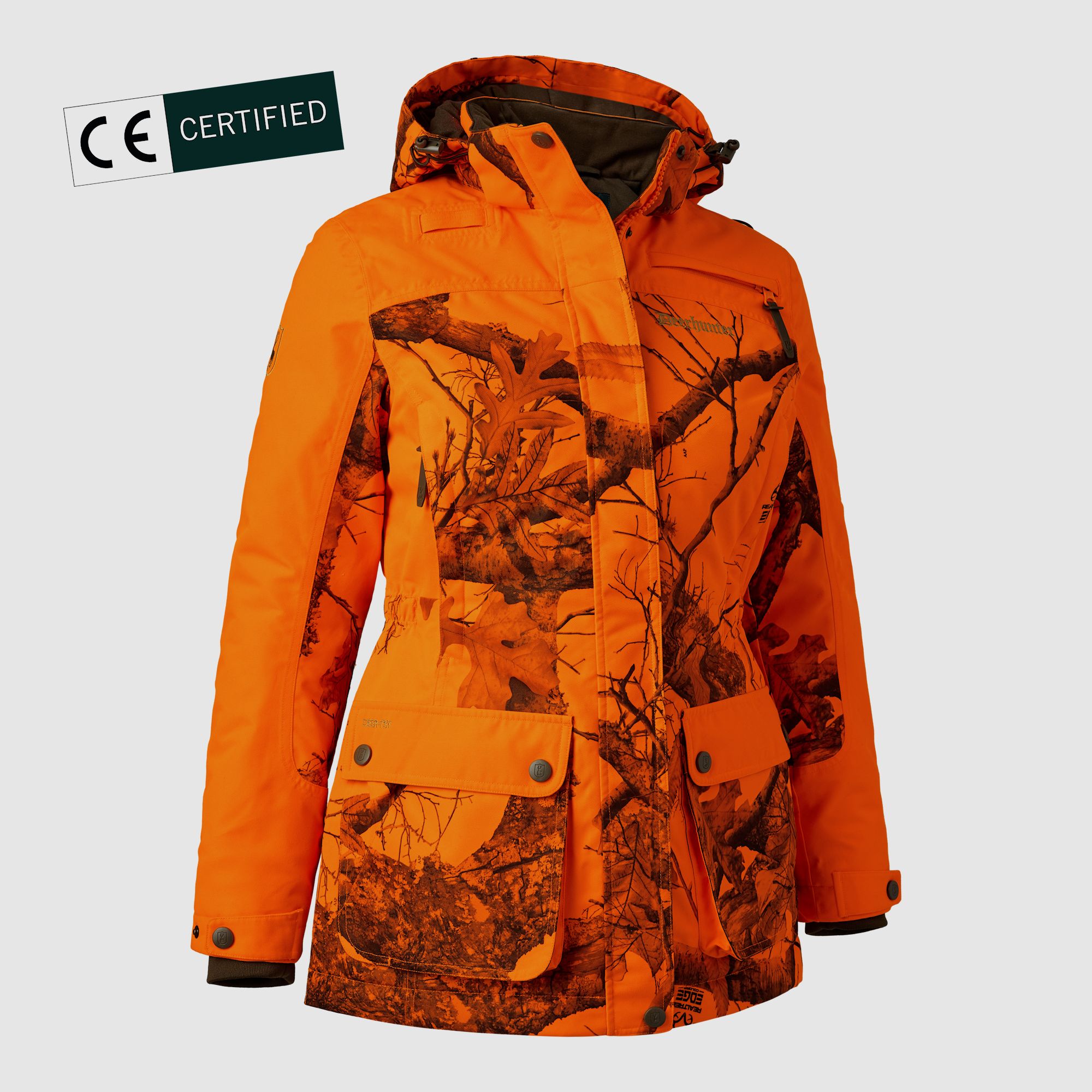 Deerhunter Lady Eagle Winterjacke Damen Realtree Edge® Safety Orange 42