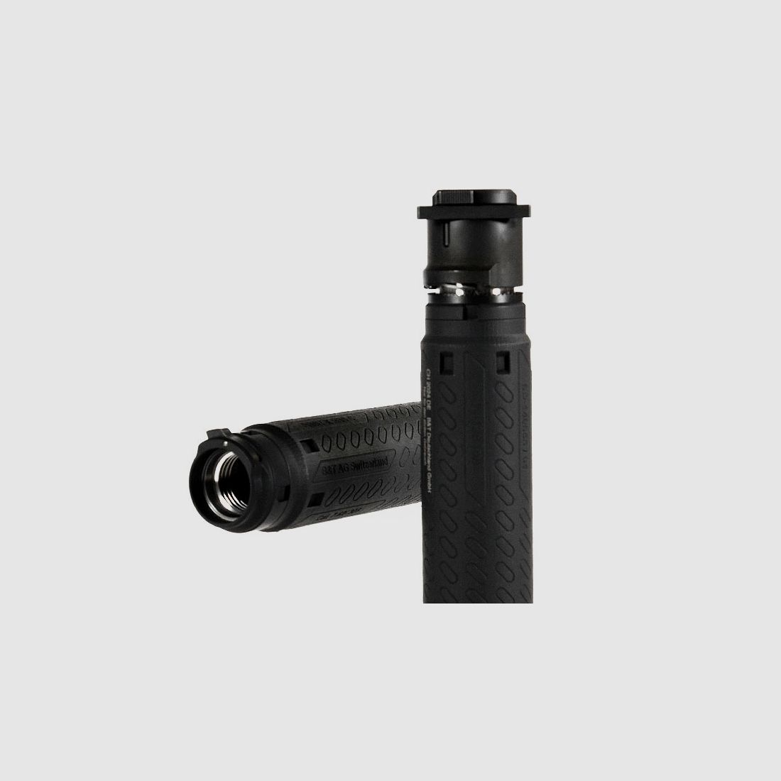 B&T Print-X RBS FullSize 7.62 / .30, INCONEL CERAKOTE Negro M.A.R.S. Gen2