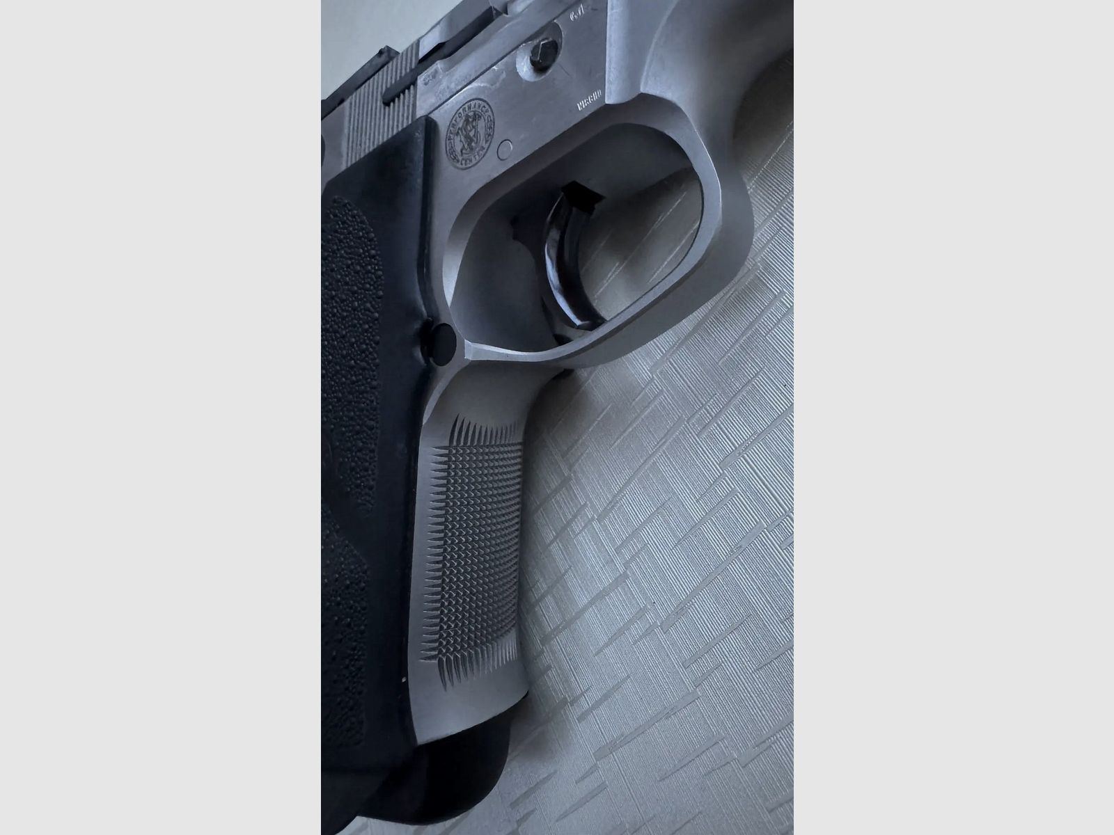 Smith & Wesson Target Champion pistol, caliber 9 mm Luger