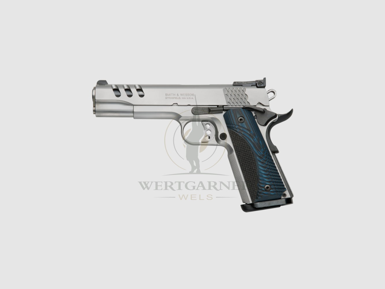 S&W 1911 .45 ACP 5" silber, Bild 1 von 2
