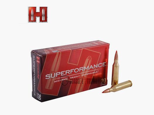 20 cartuchos HORNADY Superformance 260 Rem 129 Gr Sst