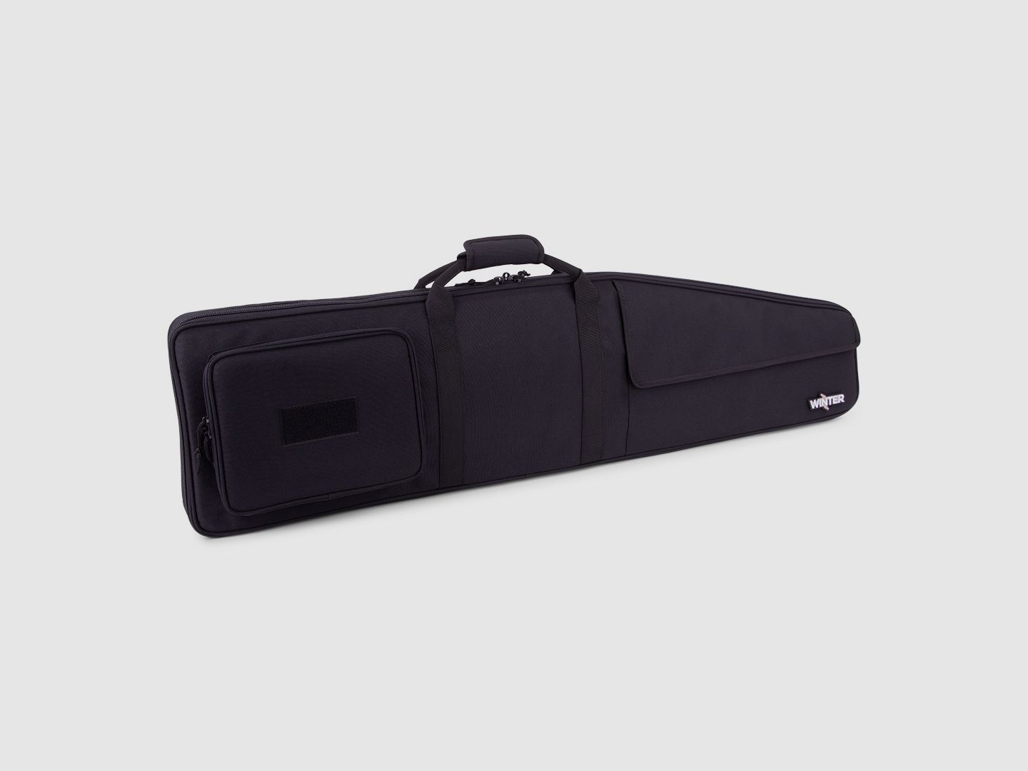 Winter Waffentasche W4 110 cm – wasserabweisend, abschließbar, abnehmbare Rucksackgurte (Night)