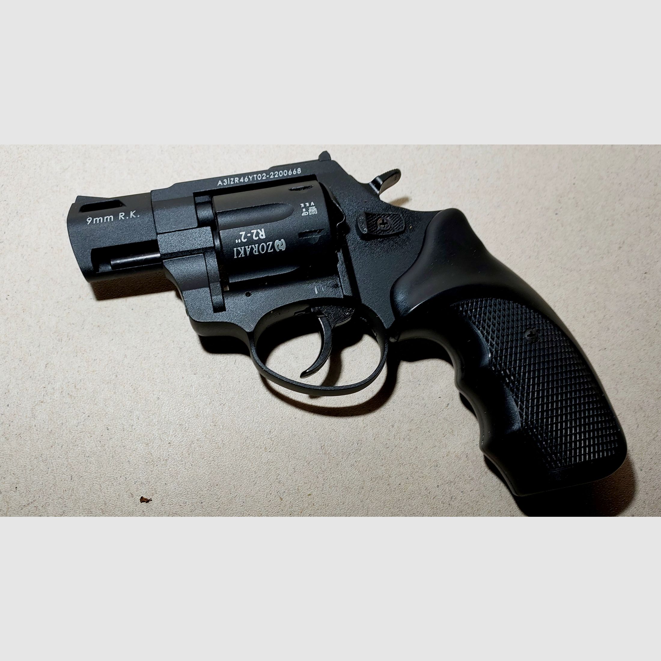 Zoraki R2 2 Zoll Revolver Kal. 9mm R.K. brüniert