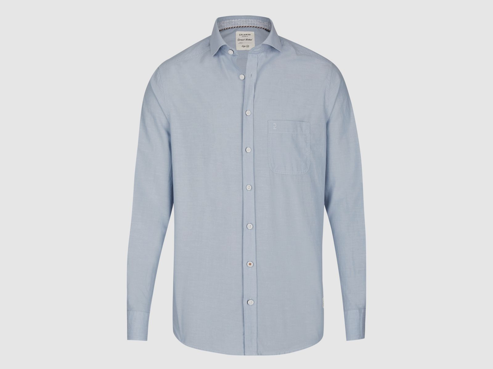 CALAMAR Langarm Hemd Ashley Blue