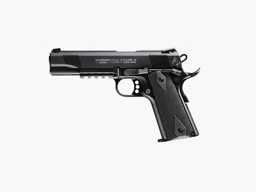 Walther Colt 1911 Rail Gun, 22 LR, 12 Schuss
